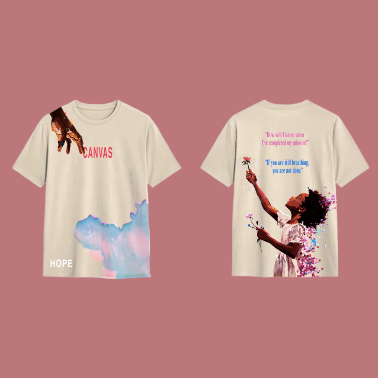 "HOPE" Tee – daCANVAS